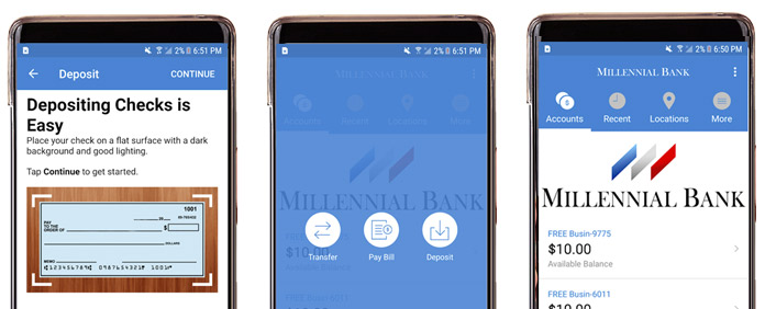 mobile app shots